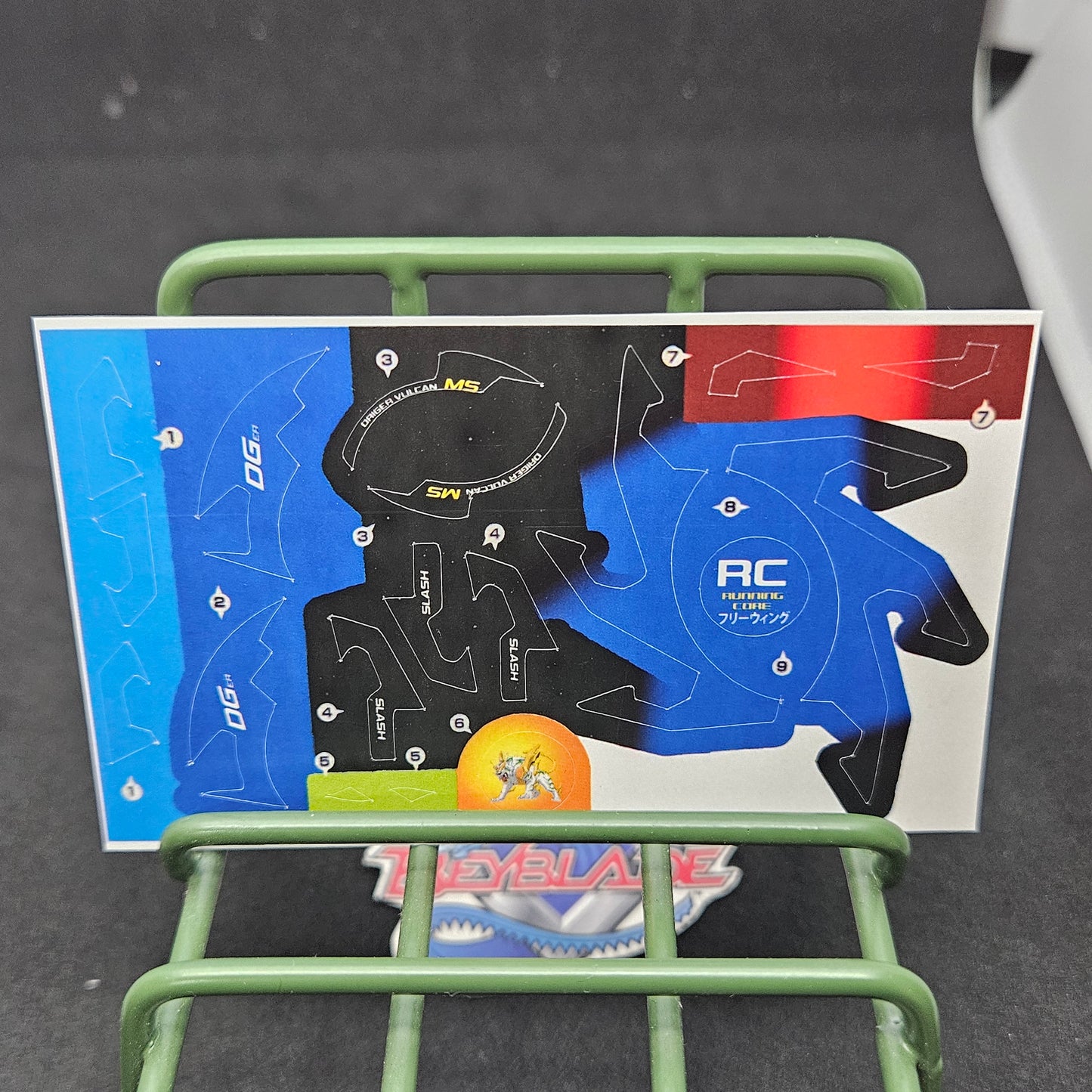 Customized Driger Vulcan MS Sticker (Slash Liger MS version)