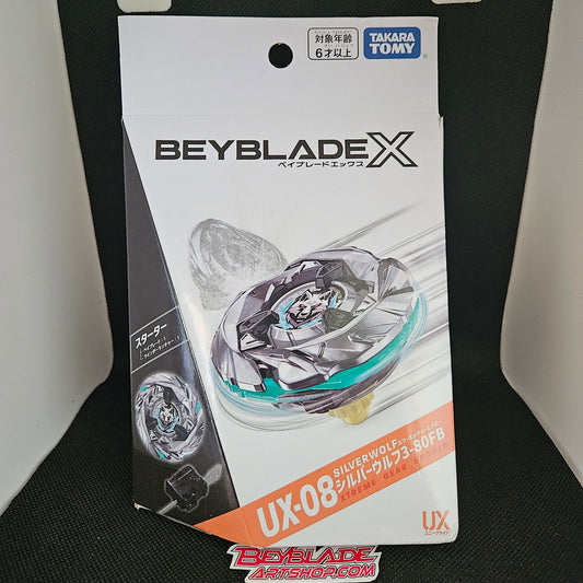 Beyblade X Silver Wolf 3-80FB UX-08