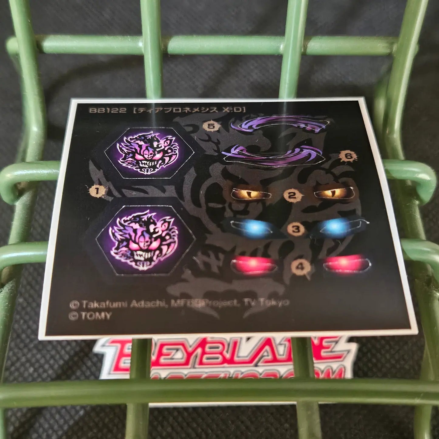 BB-122 Diablo Nemesis X:D Sticker Sheet