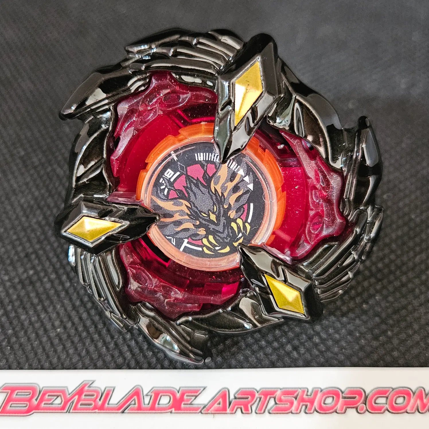Beyblade X Pheonix Wing 9-60 GF (Metal Coat : Black) Tatsuya