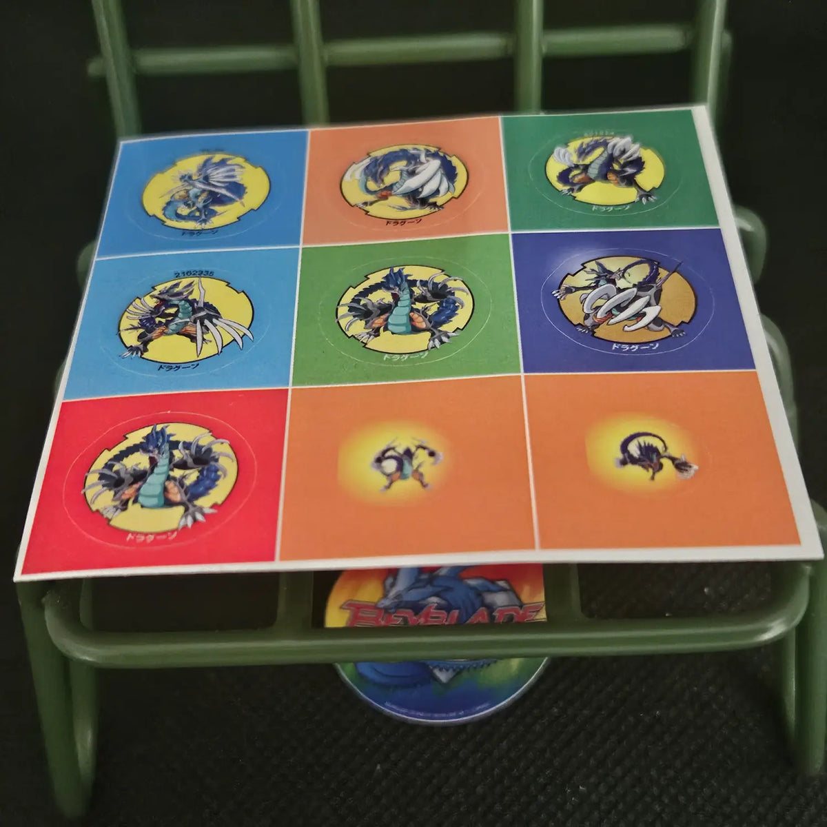 All Dragoon Bit Chip Stickers Set