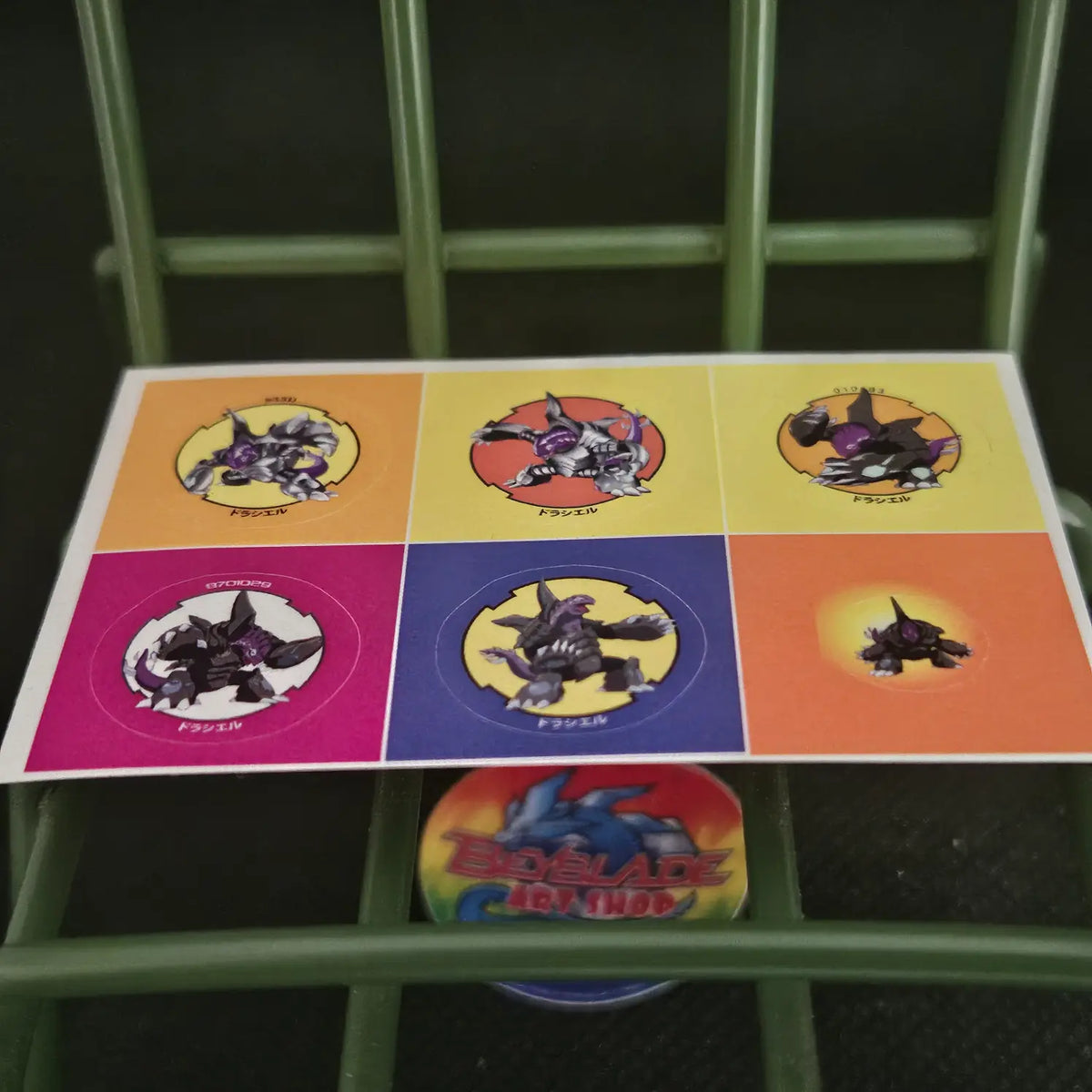 All Draciel Bit Chip Stickers Set