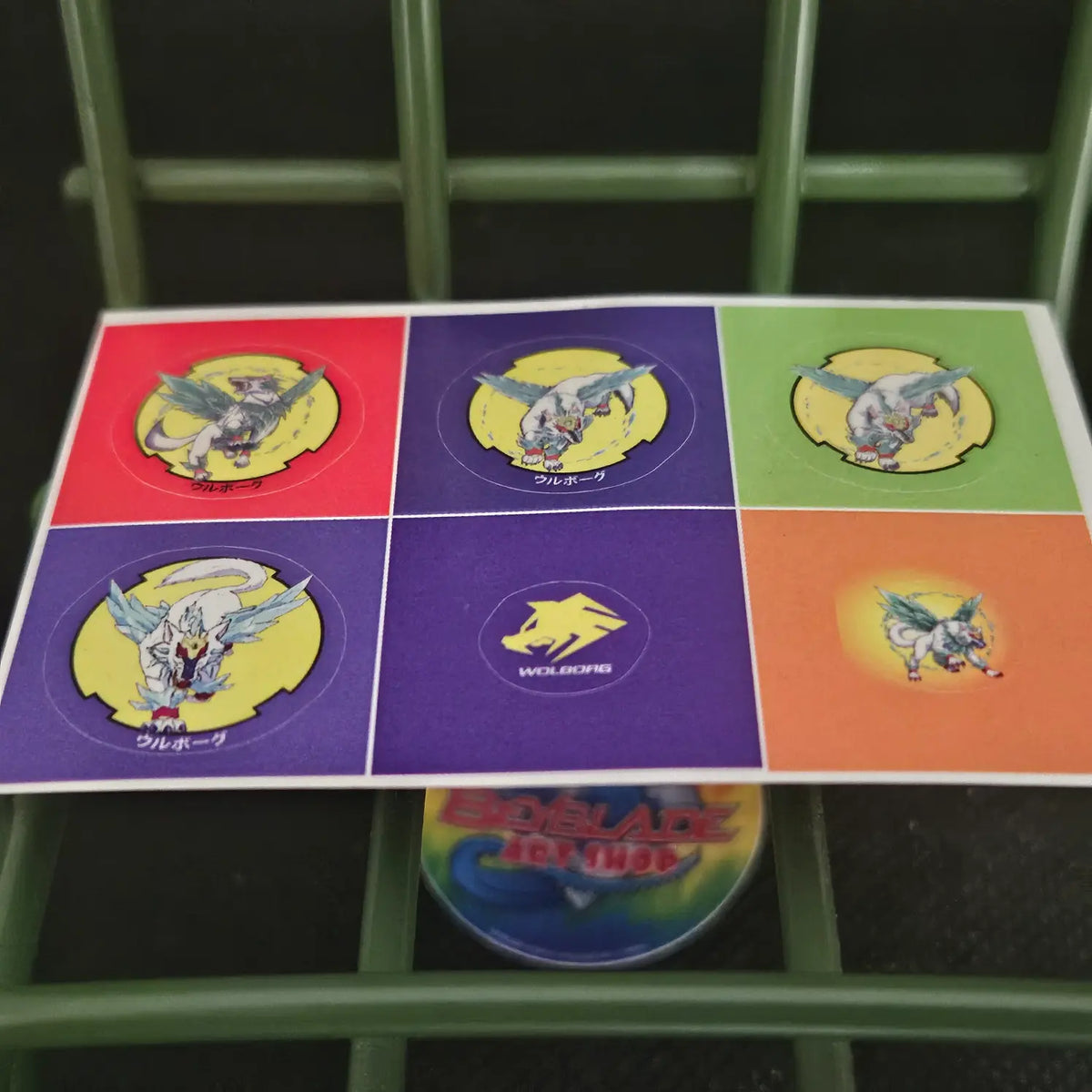 All Wolborg Bit Chip Stickers Set