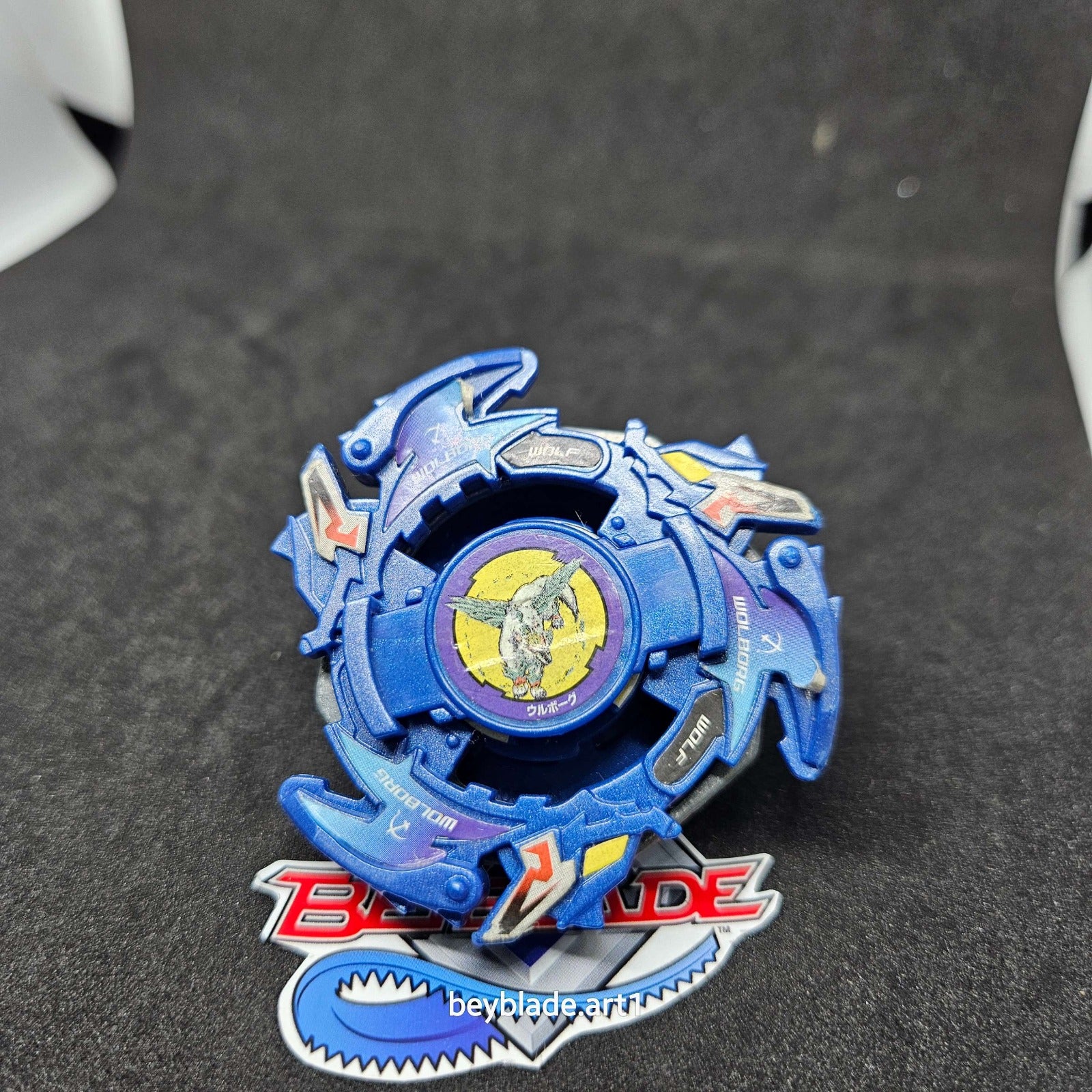 Wolborg (Blue Version) – Beyblade Art Shop
