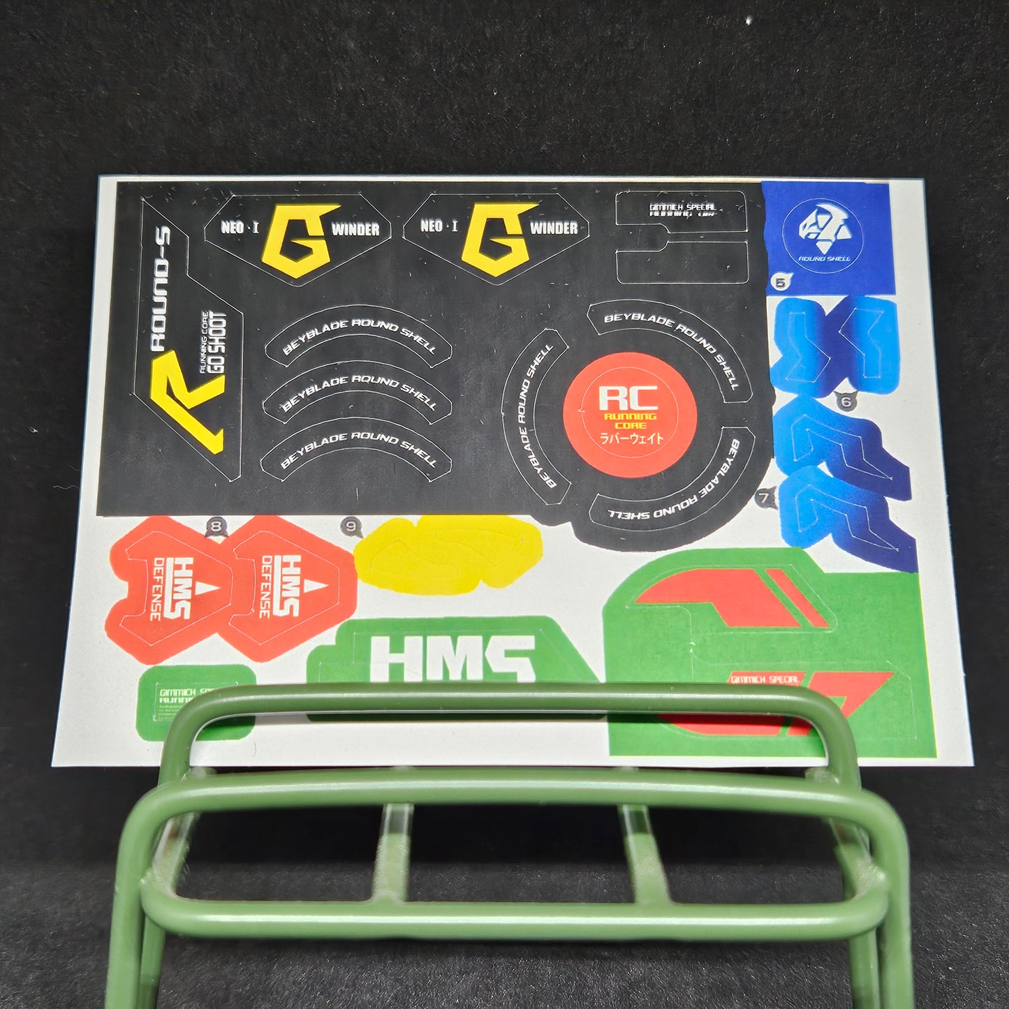 Round Shell MS Sticker