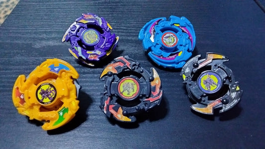 Evolution of the Plastic Generation Beyblades