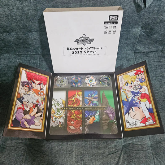 Takara Tomy Beyblade Burst B-00 Beyblade: V force 20th/2023 V2 Anniversary Set