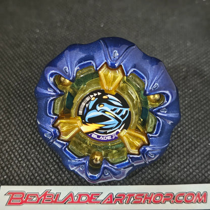 Beyblade X UX-00 Knight Mail 3-85BS (Metal Coat: Navy Blue)