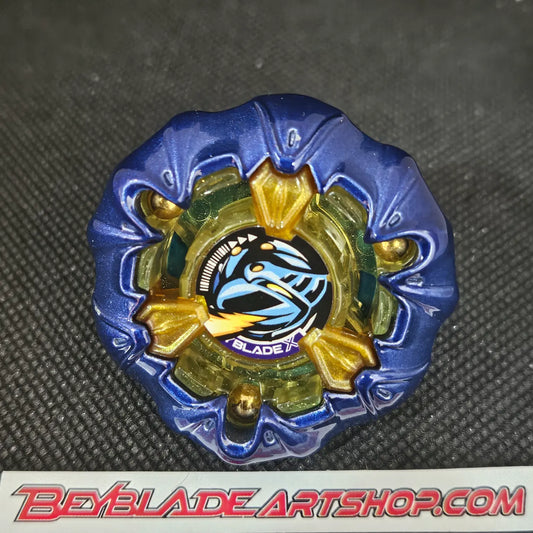 Beyblade X UX-00 Knight Mail 3-85BS (Metal Coat: Navy Blue)