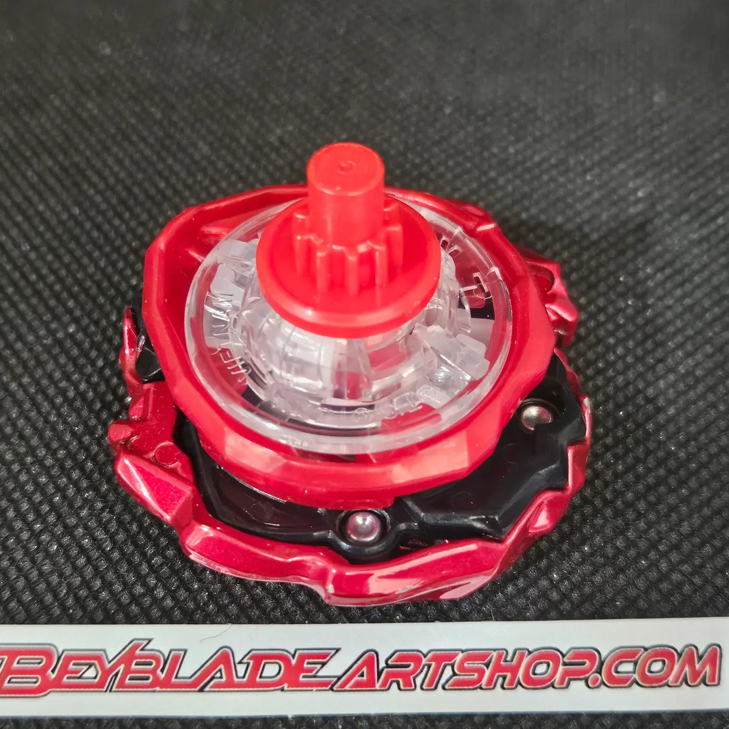 Beyblade X UX-10 Tyranno Beat Metal Coat red