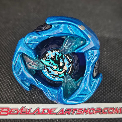 Beyblade X UX-10 Hells Hammer Metal Coat Blue