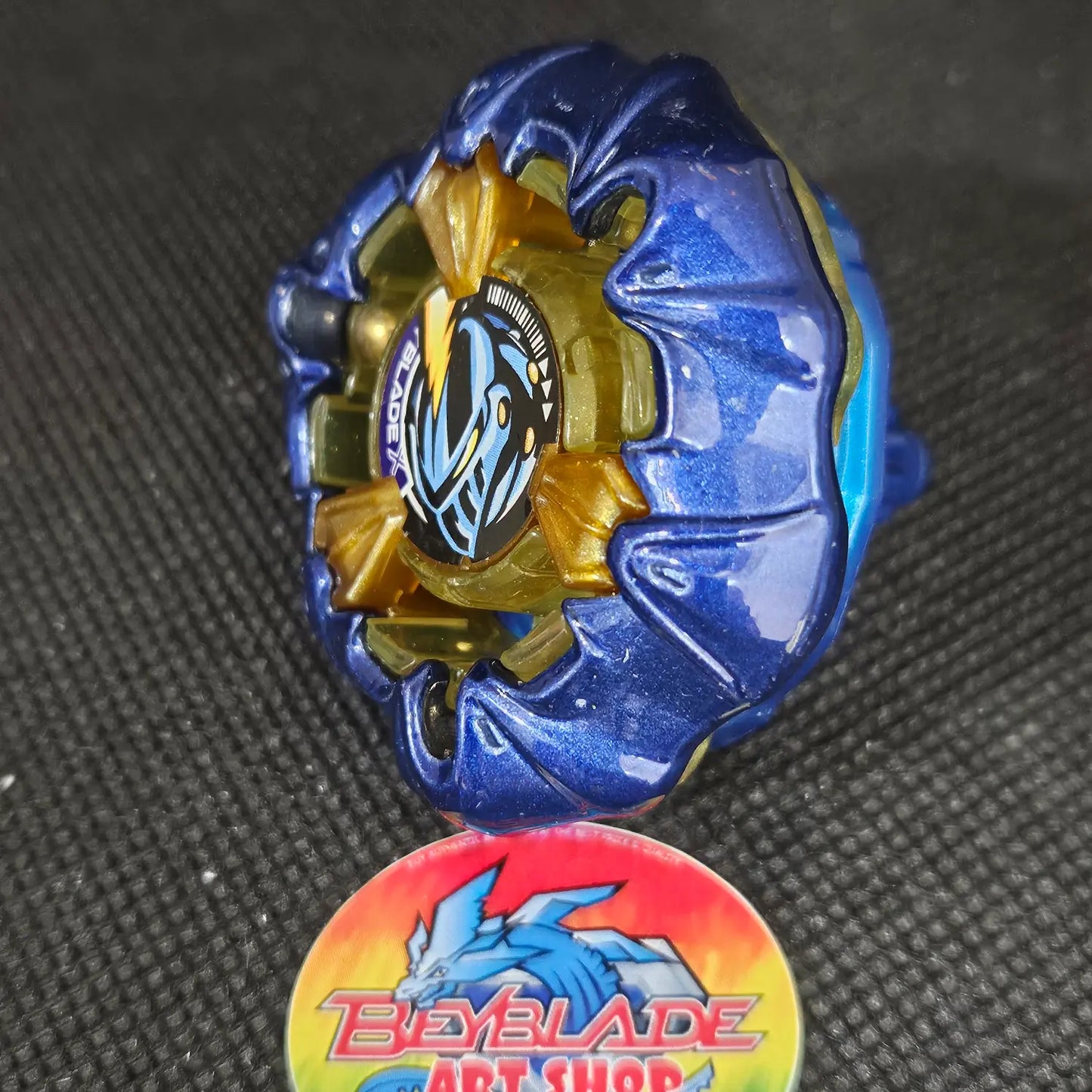 Beyblade X UX-00 Knight Mail 3-85BS (Metal Coat: Navy Blue)