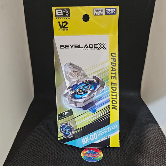 Beyblade X BX-00 Dran Sword 3-60F Update Edition Version 2.0