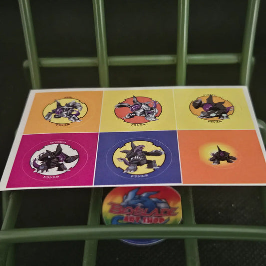 All Draciel Bit Chip Stickers Set