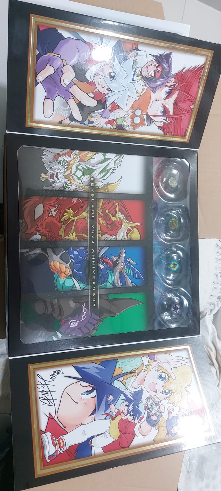 Beyblade 2023 V2 Anniversary Box Only