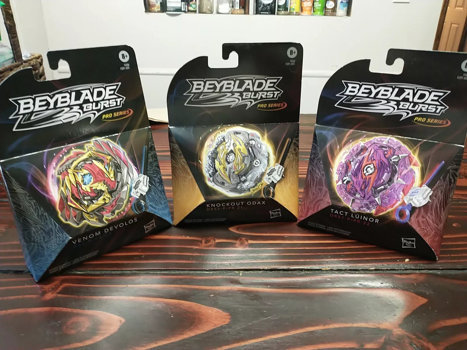 Buy Beyblade Burst NIB India Venom Devolos Knockout Odax Tact Luinor