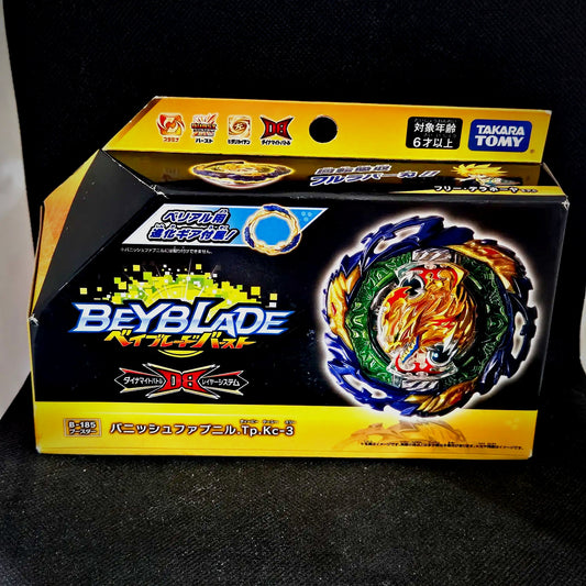 Beyblade Burst Vanish Fafnir Tapered Kick-3 Burst DB Beyblade B-185