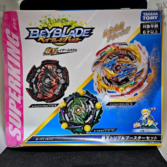 Beyblade Burst B-171 Superking Triple Booster Set