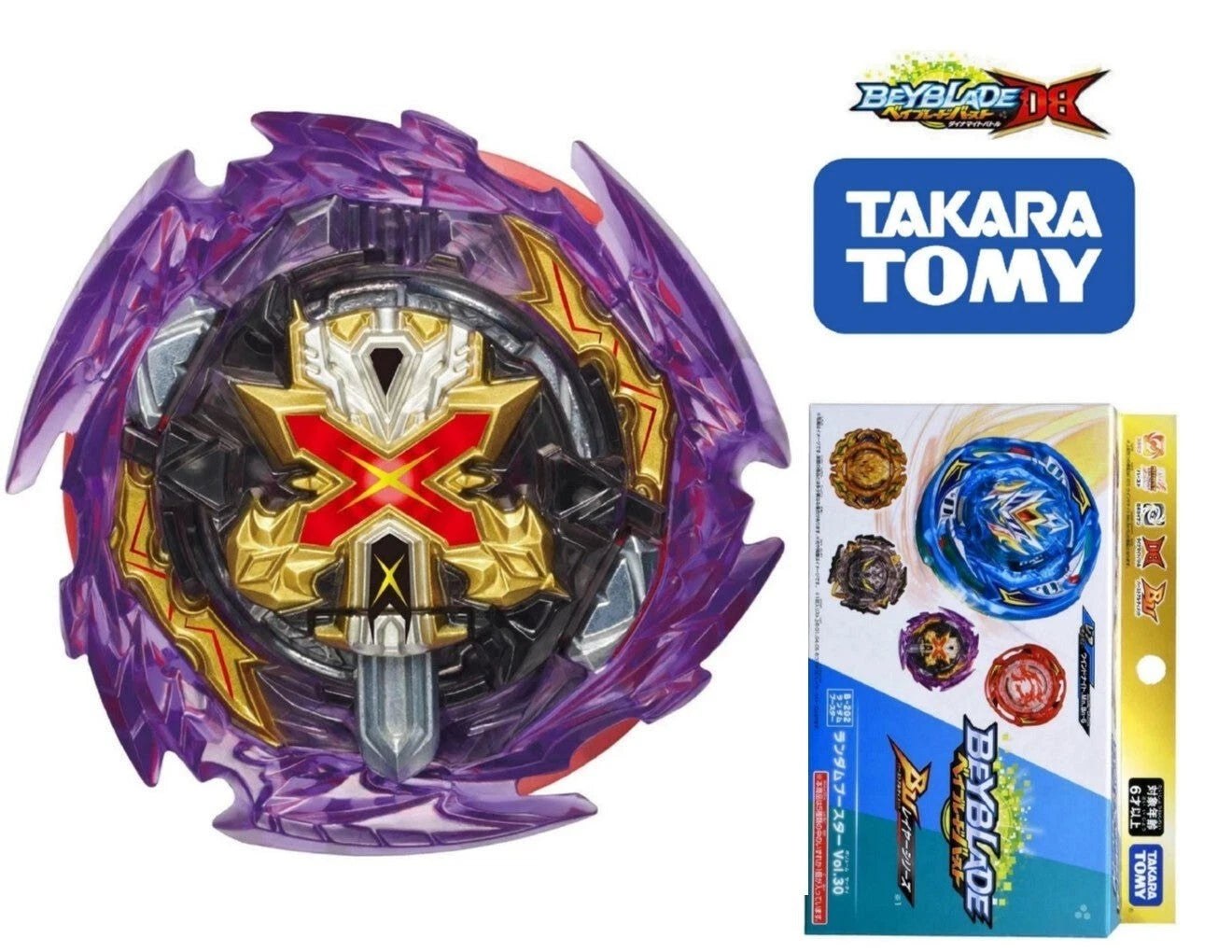 Beyblade Burst B-202 03: Devil Xcalibur Moon High Wave'-2
